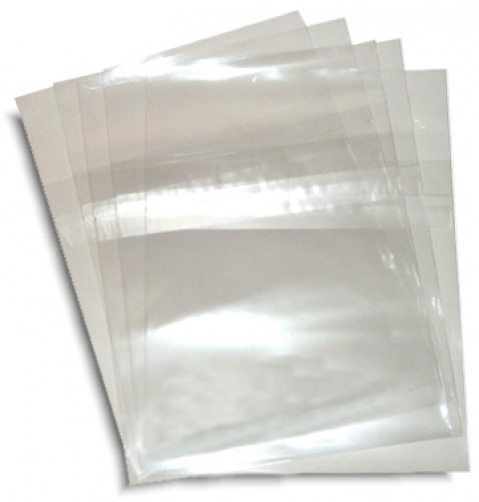 100-Pak =RESEALABLE= Plastic Wrap 5″ x 5″ Sleeves for CD/DVD without jewel case