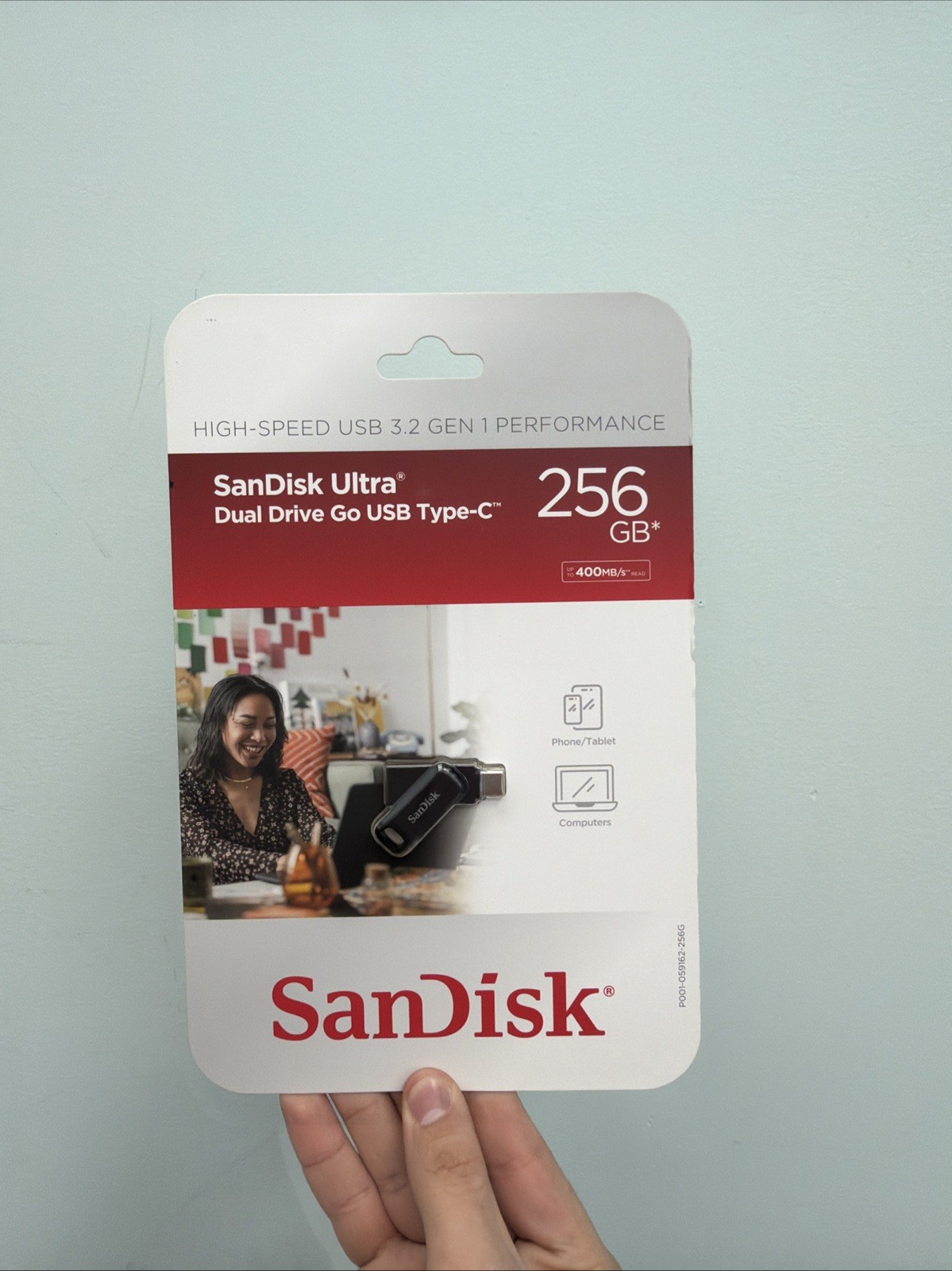 SanDisk Ultra Dual Drive Go 256GB SDDDC3-256G-A16BJ NEW