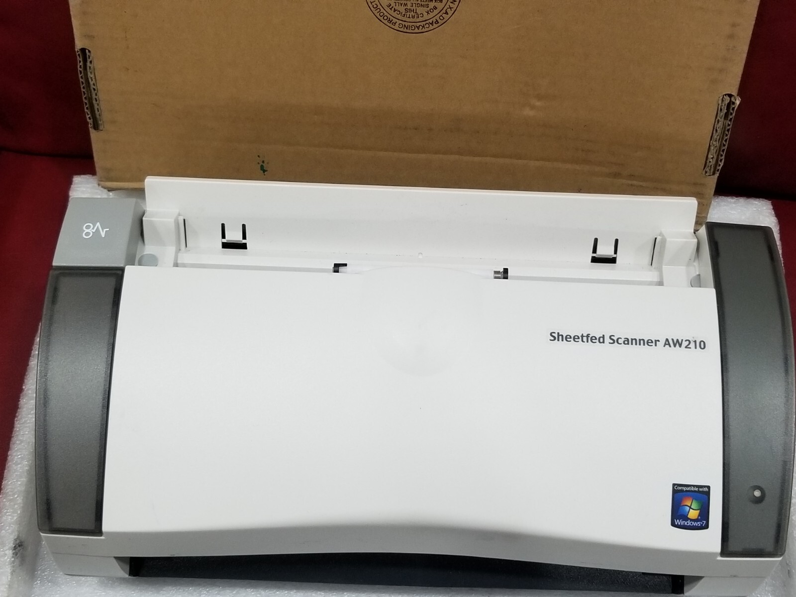 Avision AW210 Color Simplex 34ppm CCD Sheetfed Scanner 8.5″ x 14″