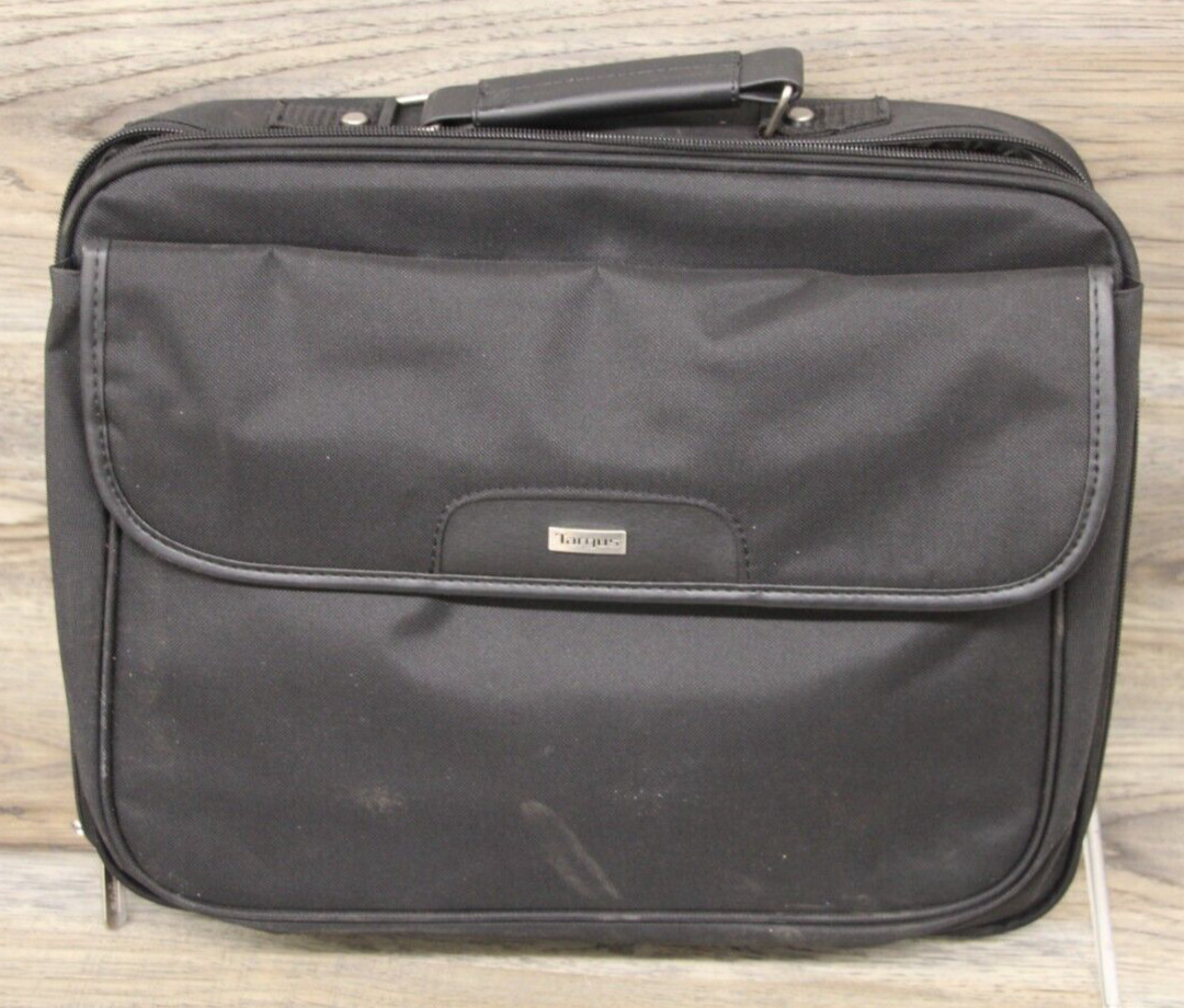 Targus 16″ Traditional Notepac Laptop Case w/Shoulder Strap OCN1-90, Black