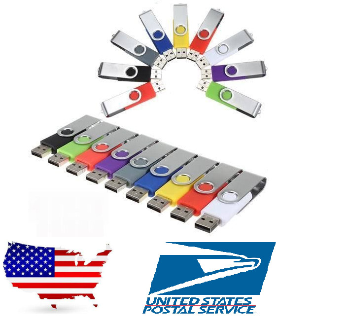 Wholesale/Lot/Bulk 100PCS 1MB-32GB USB Flash Drive Memory Stick Thumb Pendrive