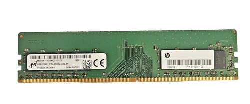 Micron 933276-001 HP 8GB DDR4 RAM PC4-2666V Micron MTA8ATF1G64AZ-2G6E1