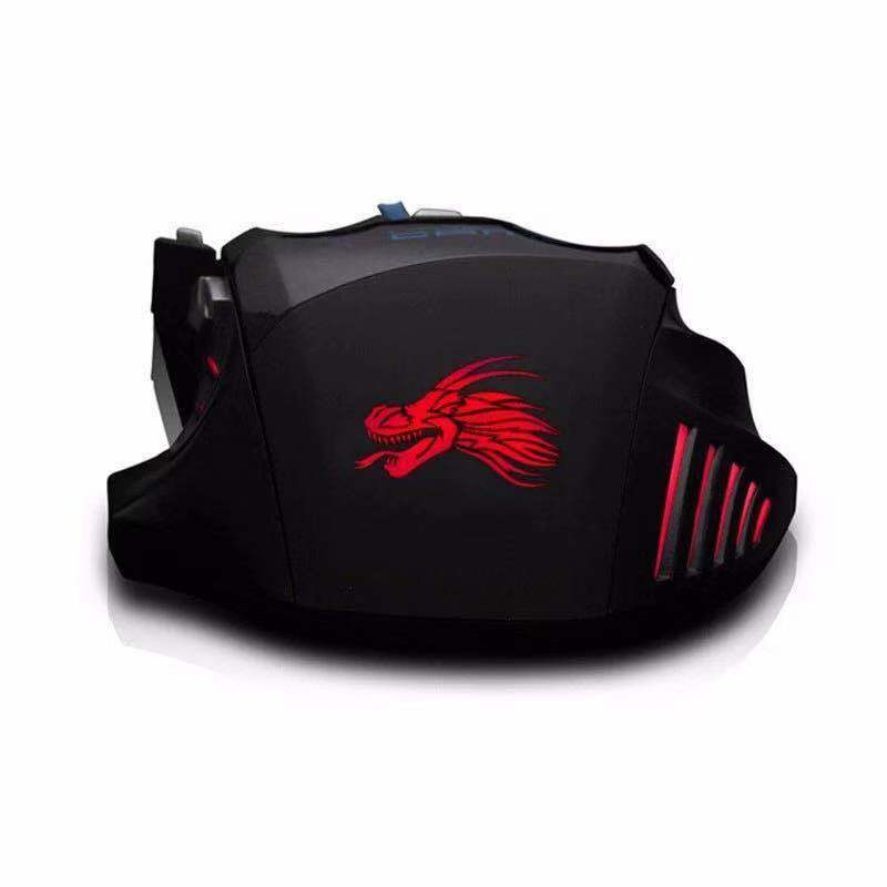5500 DPI Gaming Mouse 7 Button USB Wired LED Breathing Fire Button Laptop PC