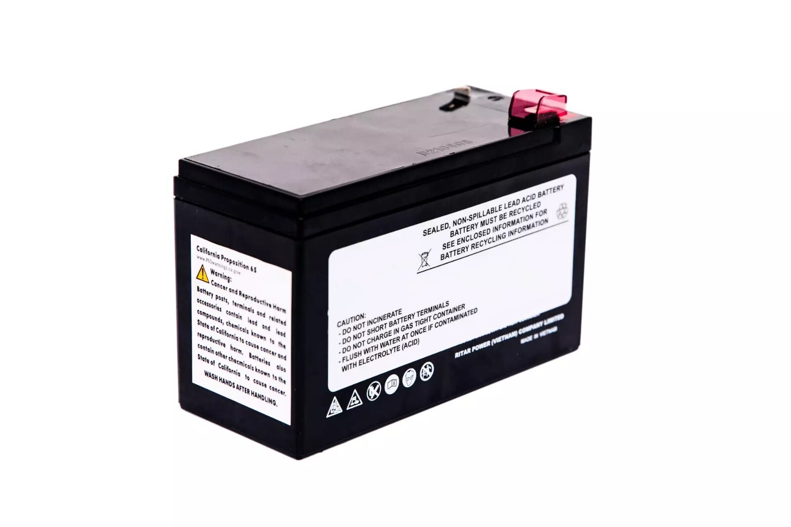APCRBC158-PW replacement battery compatible with Battery Cartridge #158, BX1000M