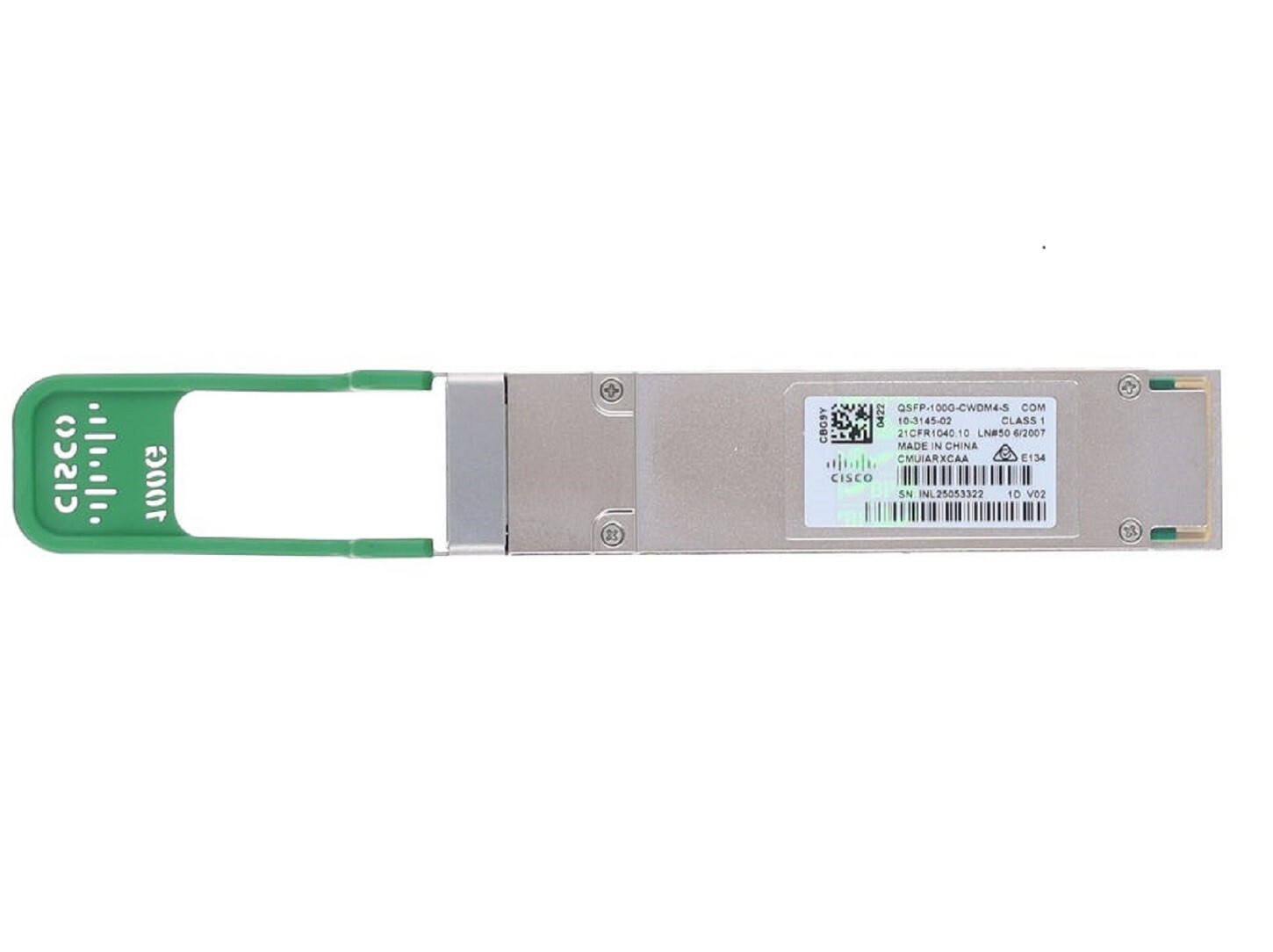 Cisco QSFP-100G-CWDM4-S 100GBASE-CWDM4 100Gbps Transceiver 1 Year Warranty