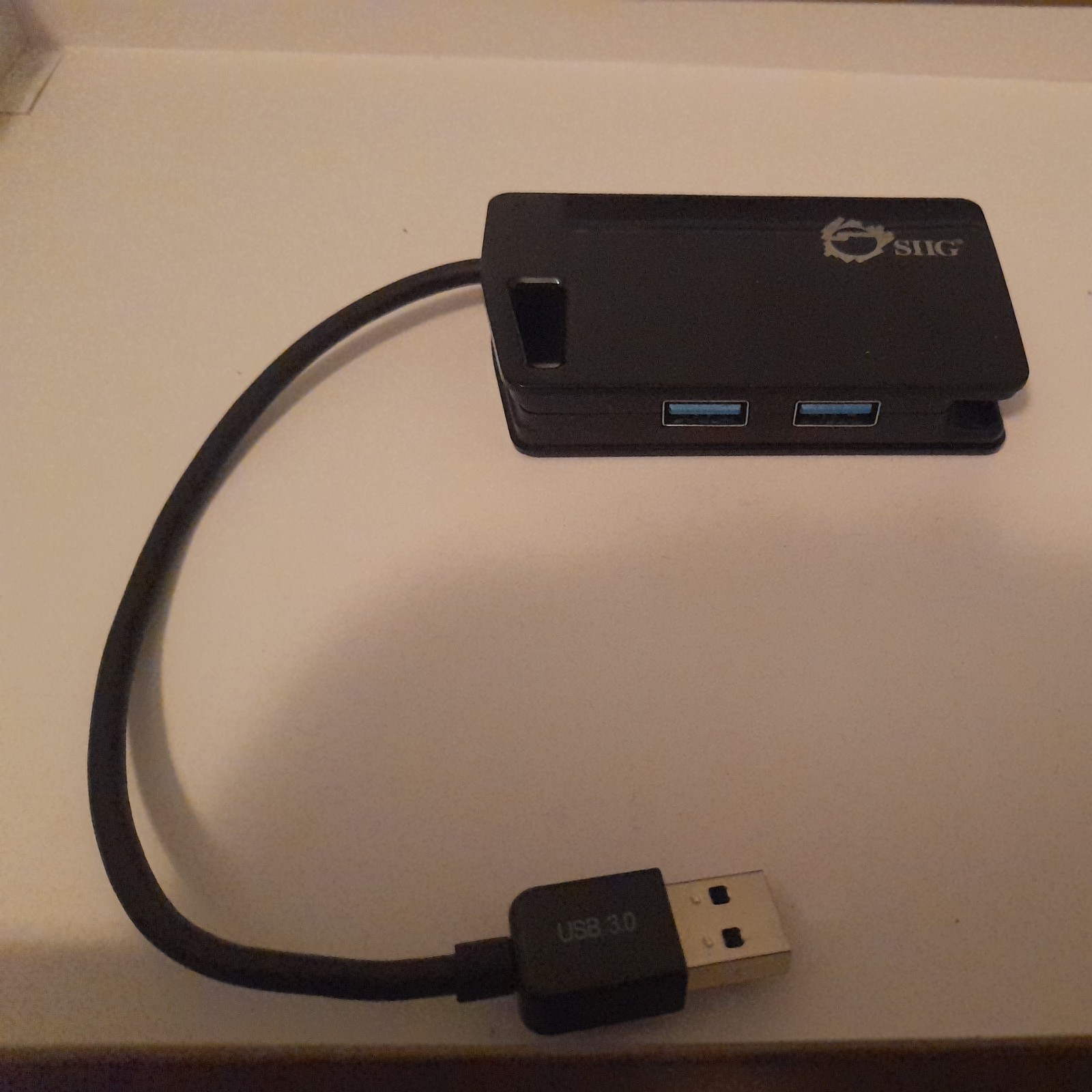 SIIG JU-H30812-S1 USB 3.0 4-port Hub Adds 4 USB 3.0PT to PC Retail