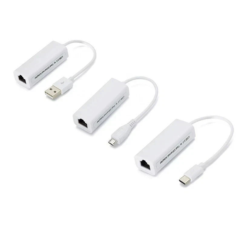 USB 2.0 to Ethernet RJ45 Network LAN Adapter for Windows 7/8/10/Vista/XP
