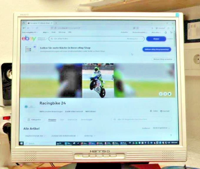 1xHanns. HX191D PoREXE2 48 cm (19 inch) 16:10 LCD Monitor – Silver