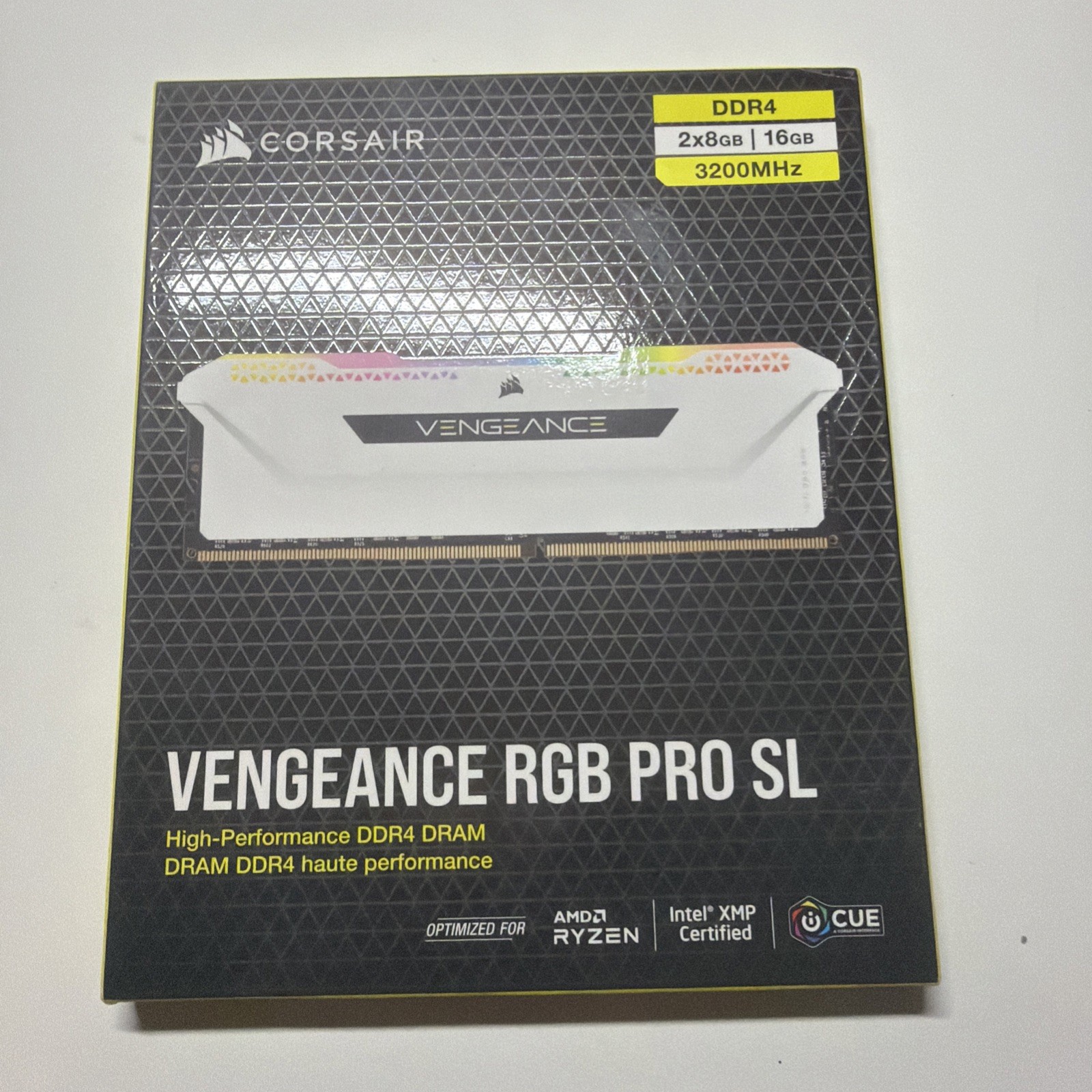 Corsair VENGEANCE RGB PRO SL 16GB (2x8GB) 288-pin DIMM 3200MHz DDR4 RAM…