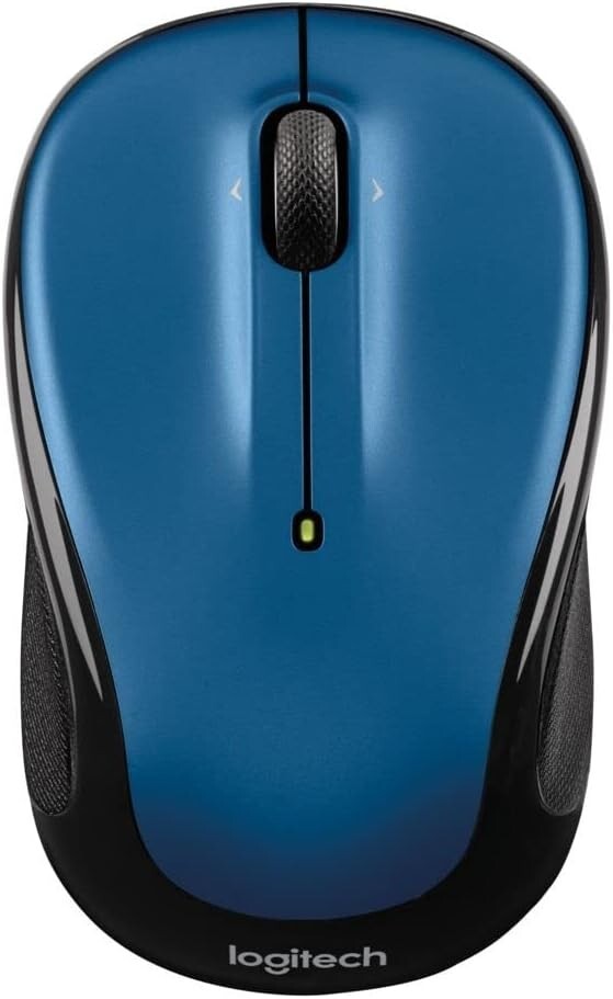 Logitech M325 Wireless Mouse for Web Scrolling PC / MAC / Laptop Linux Blue
