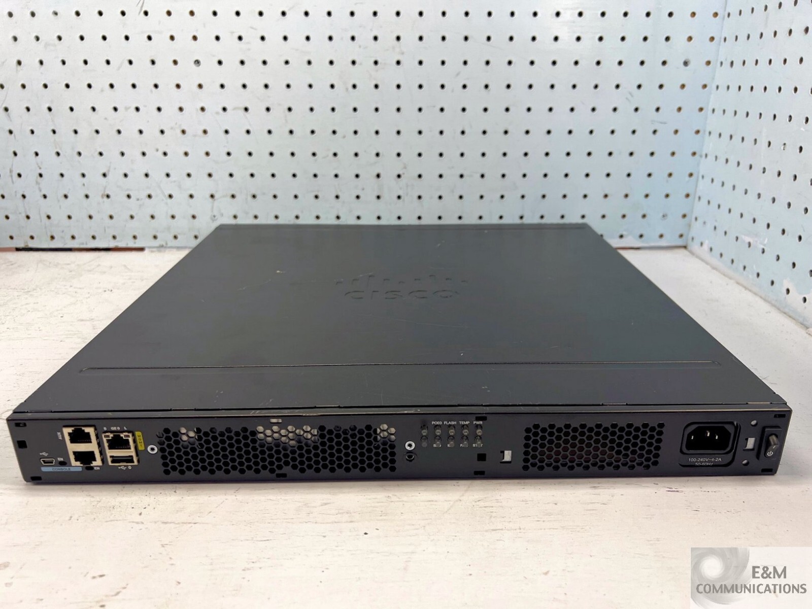 ISR4331/K9 CISCO INTEGRATED SERVICES ROUTER WITH NIM-1MFT-T1/E1 IPM8P00ARB