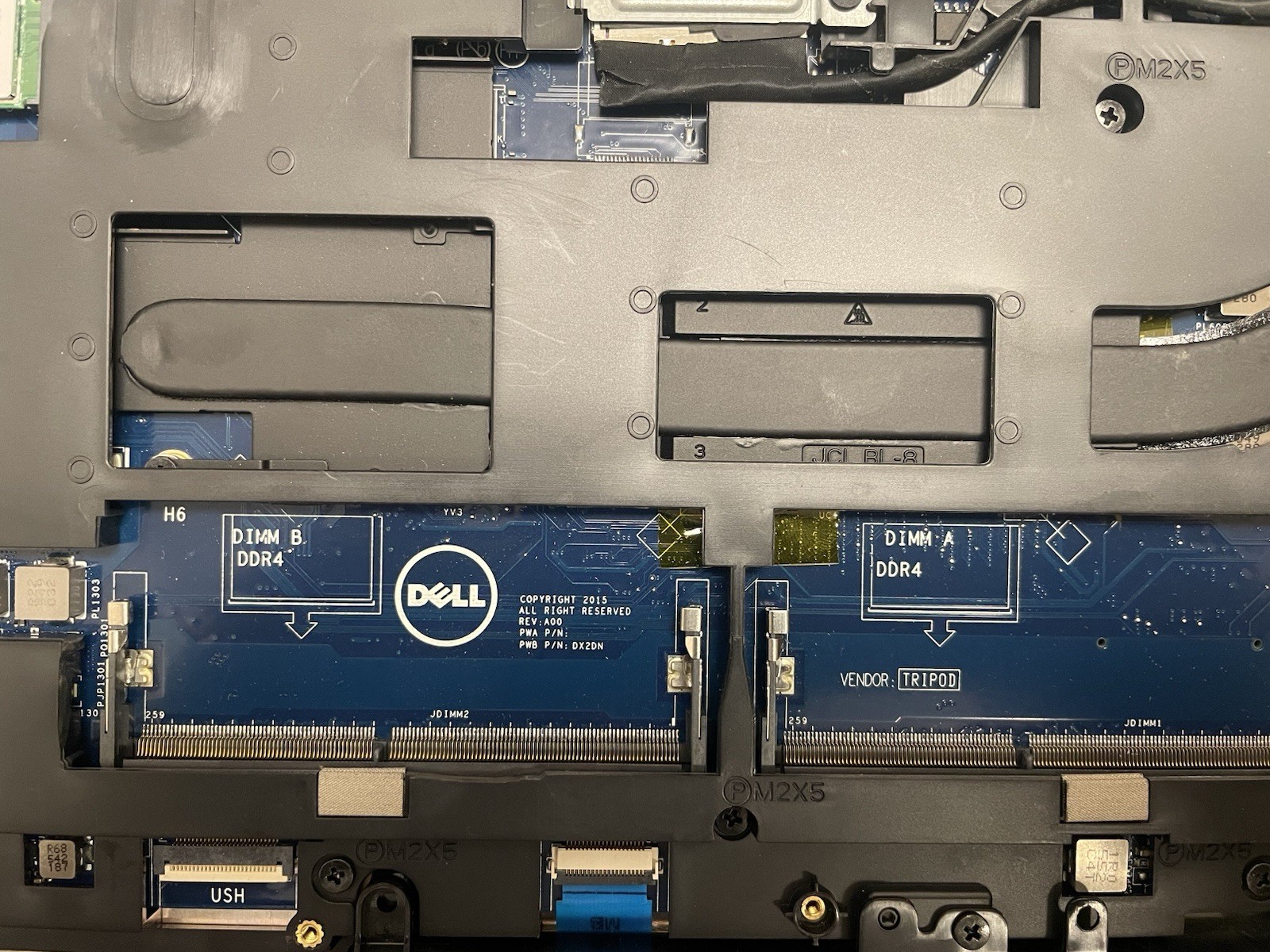 Dell Latitude E5570 Intel i7-6600U 2.6GHz Motherboard LA-C642P – Tested