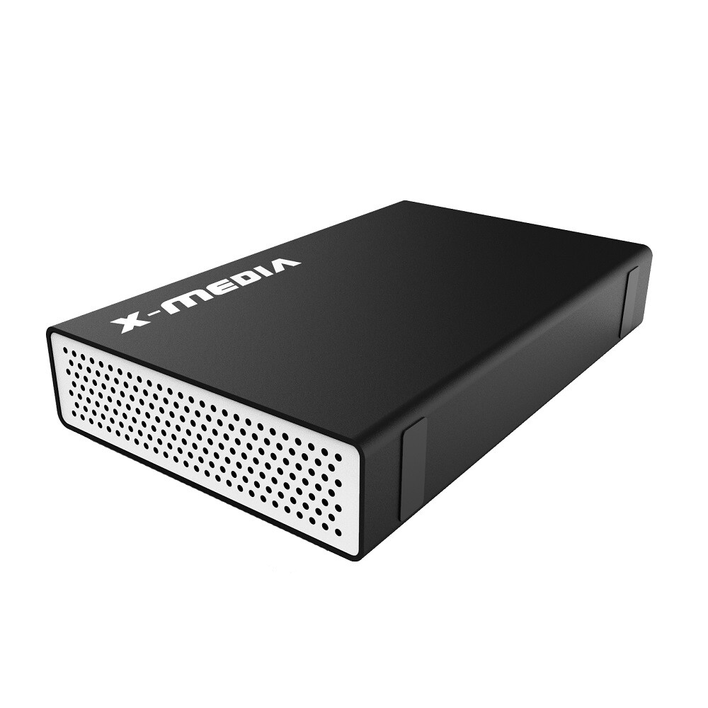 X-MEDIA 3.5″ USB 2.0 IDE SATA Aluminum Hard Disk Drive External Enclosure Case
