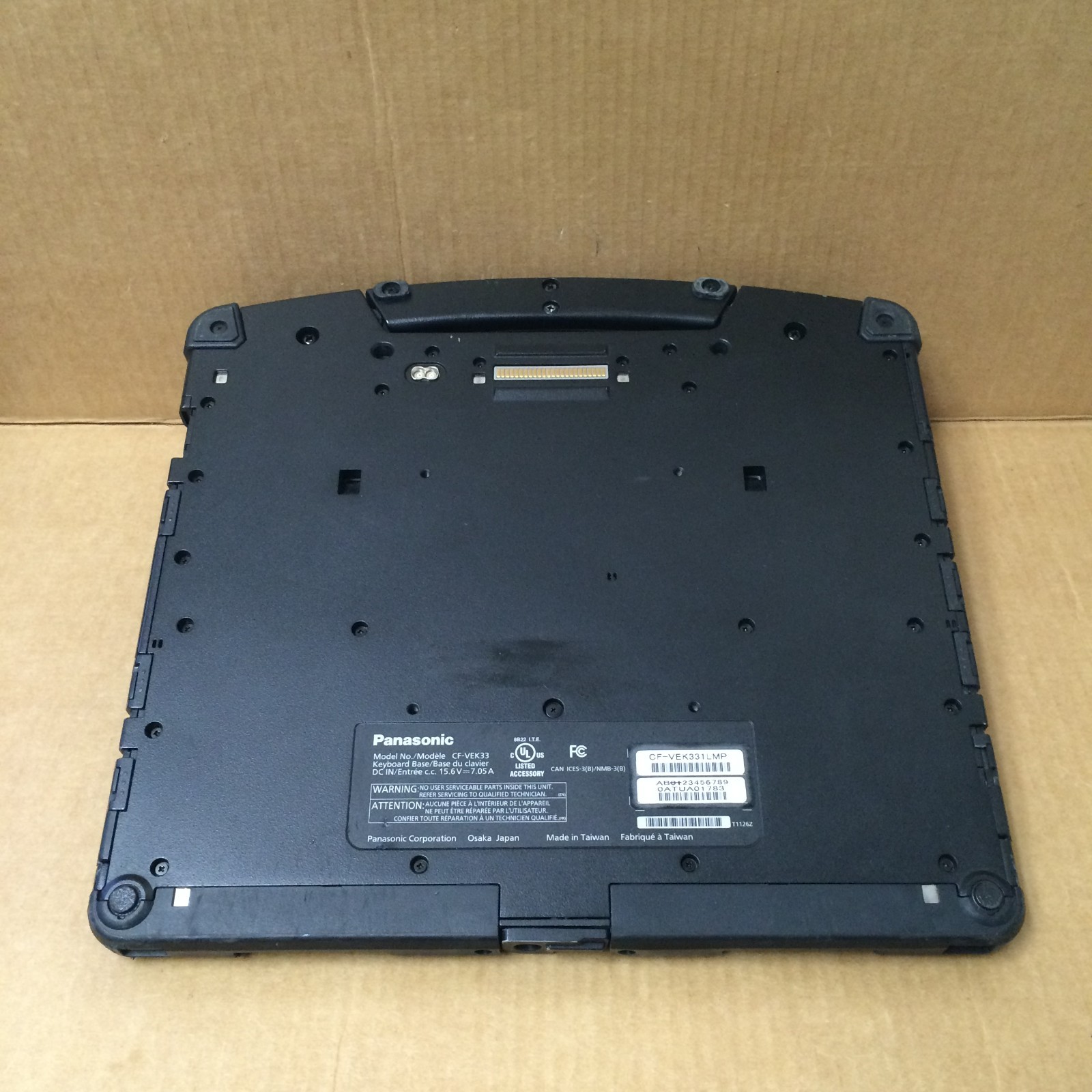 Genuine Panasonic Toughbook CF-VEK333LM/VEK331LMP Base Dock Keyboard for CF-33