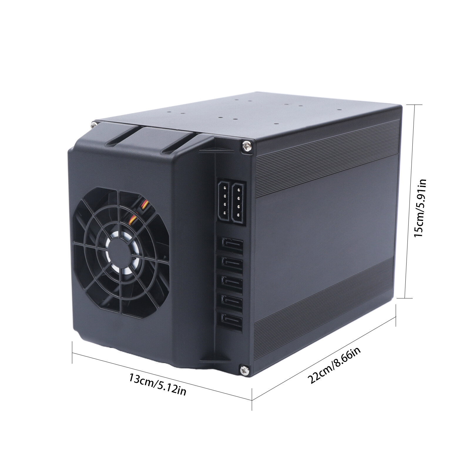 Hard Drive Enclosure Internal 5-Bay Hot Swap Bay Mobile Rack for 5 x SATA 3.5″