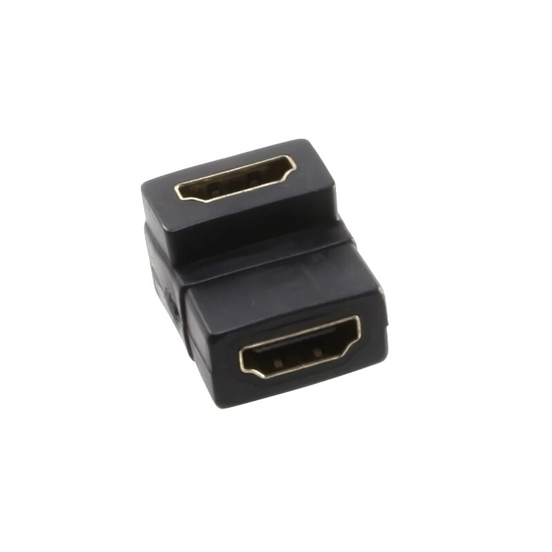 US HDMI Female to Female F F Coupler Extender Adapter Connector HDTV 90