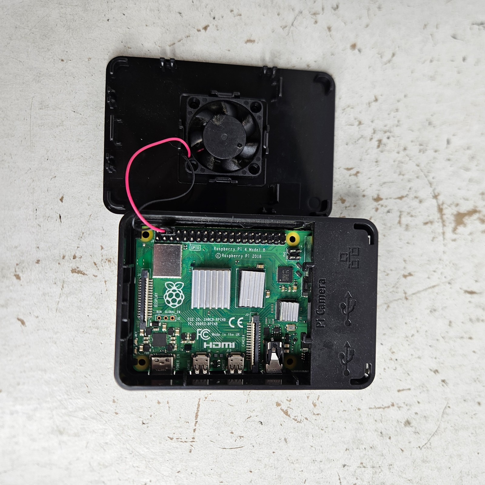 CanaKit Raspberry Pi 4 Model B 1GB RAM, 128GB Micro SD, USB C PSU, HDMI