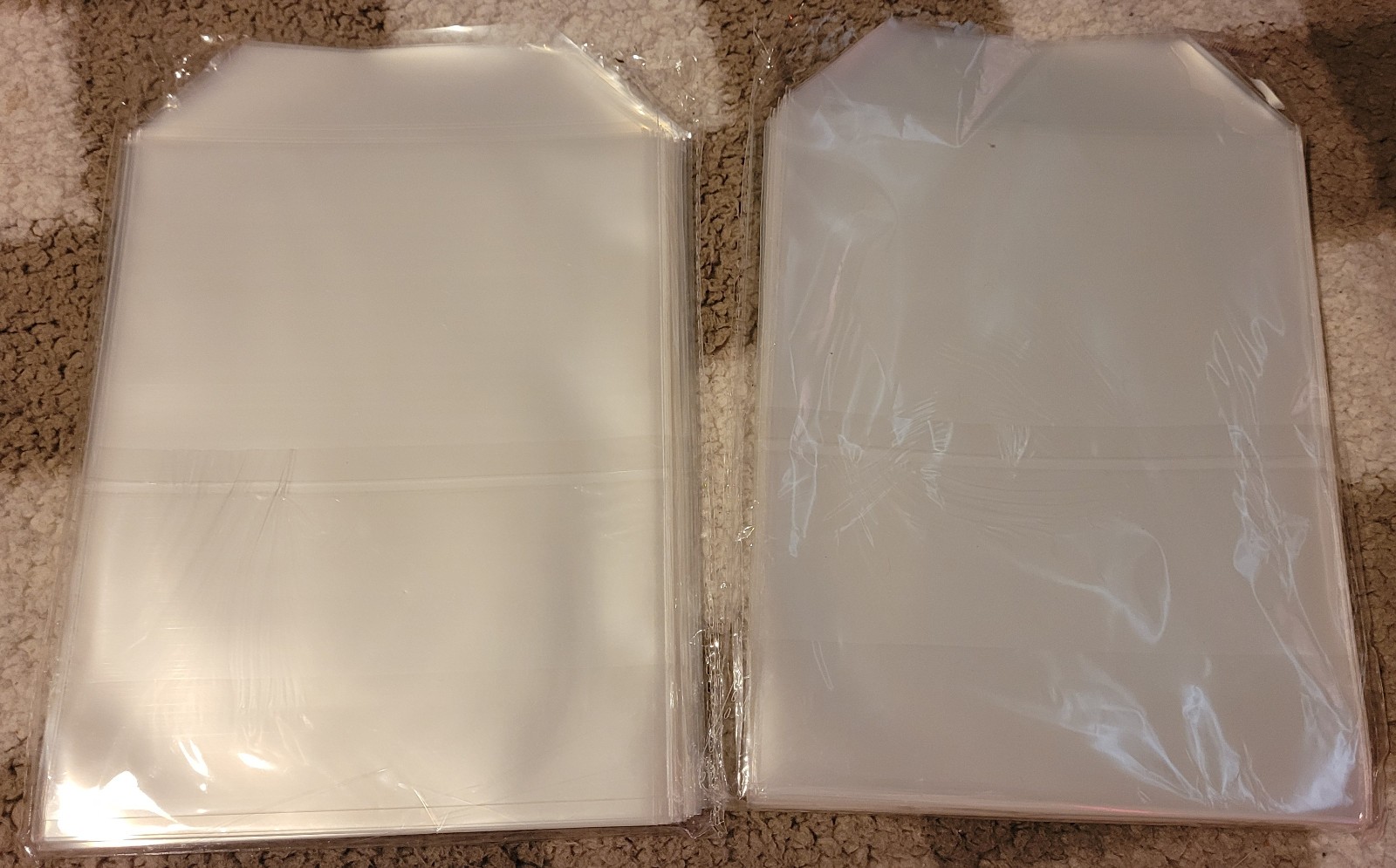 CPP Clear Plastic Sleeve with Flap (Fits 14mm DVD Case Artwork) Lot