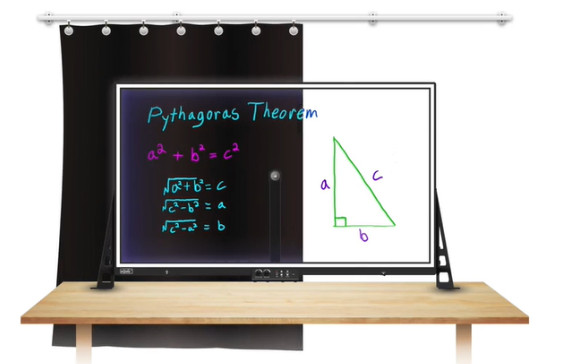 Pathway Eglass 35″ Transparent All-in-One Lightboard with Built-In Camera