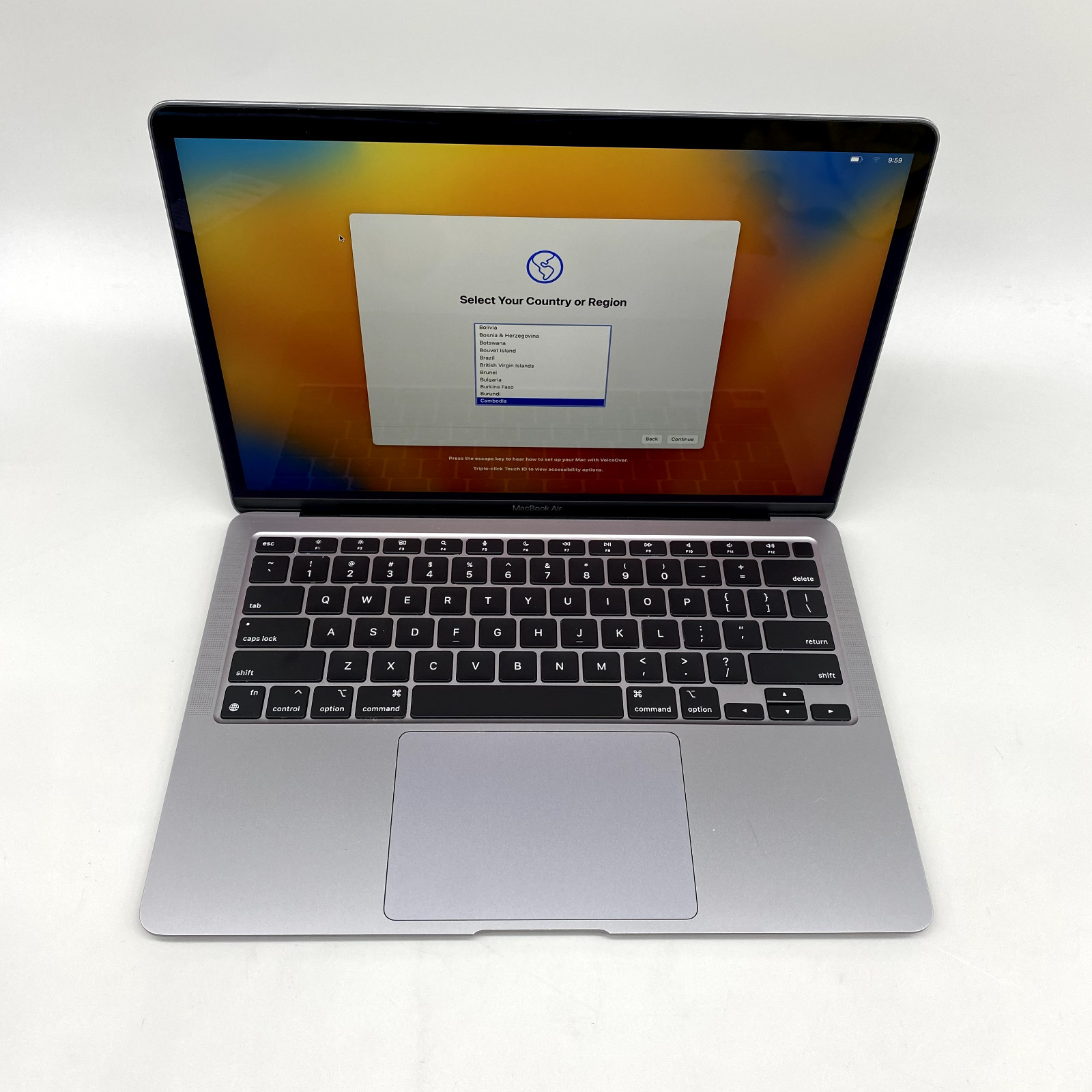 Apple MacBook Air 13″ A2337 2020 M1 3.2GHz 8GB DDR4 128GB SSD Gray FAIR/DENT