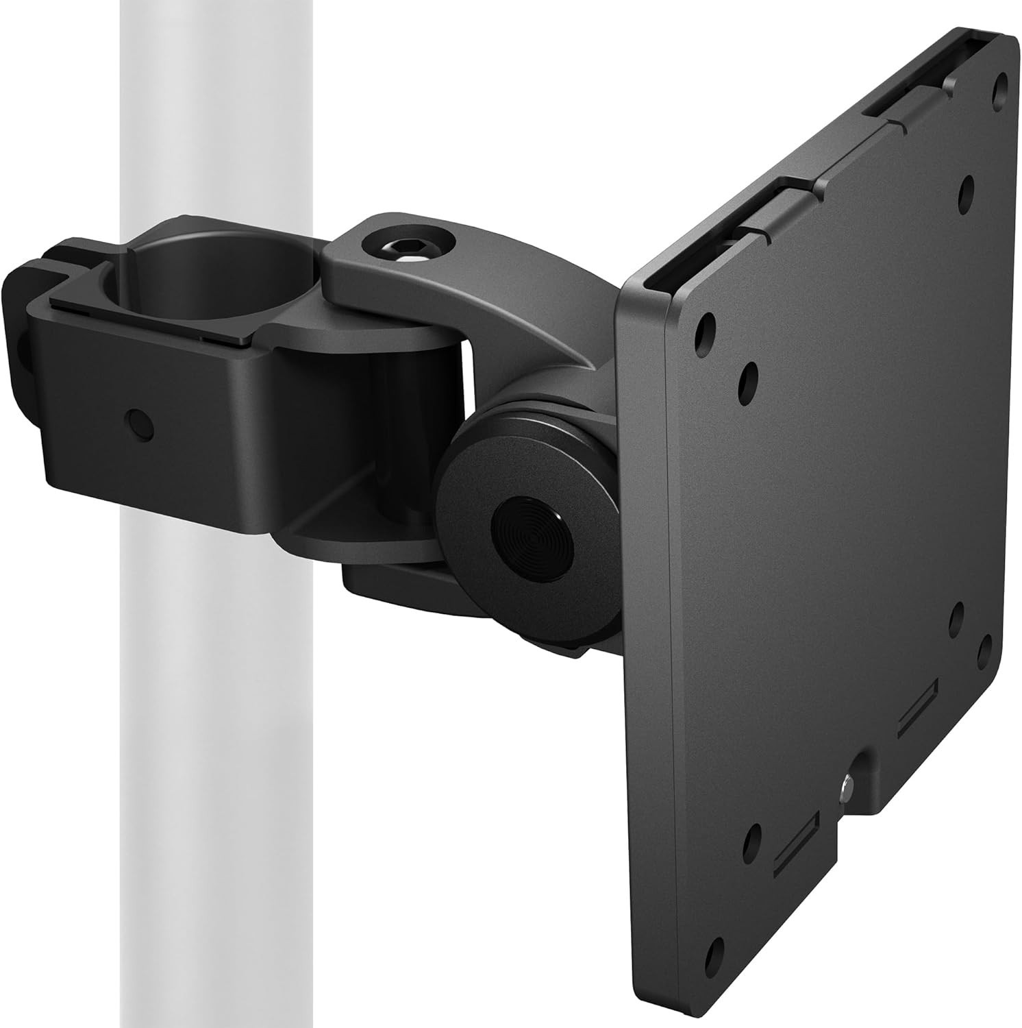 Steel Ultrawide Monitor Bracket Pole Mount with Removable 75mm and 100mm VESA