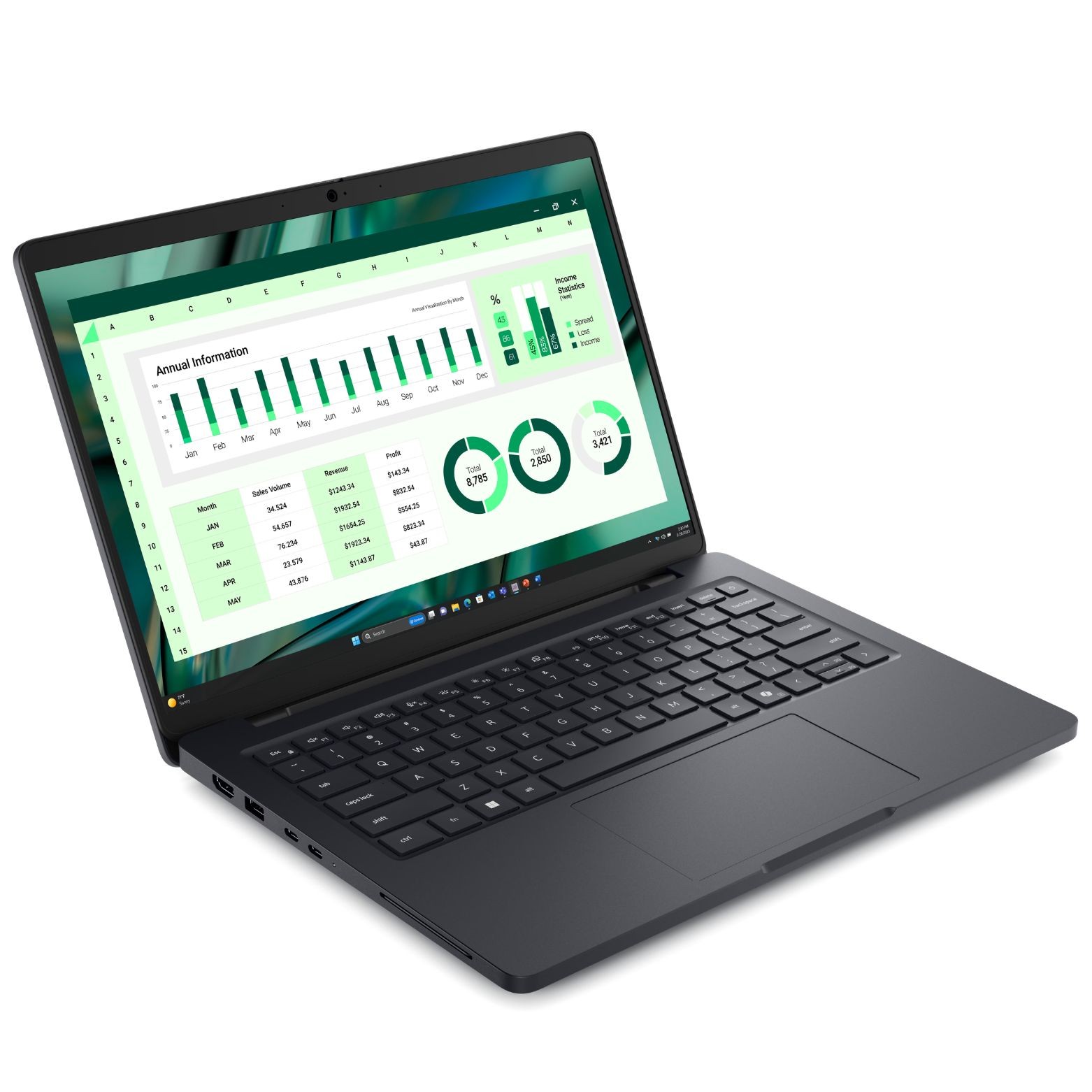 Dell Pro Max 14 MC14250 14″ FHD+ Intel Ultra 5 225H 1.7 GHz 16GB 512GB SSD W11P