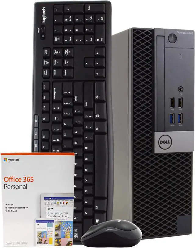 Dell Optiplex 7040 Desktop Intel i5 Gen 6 8GB RAM 512GB Solid State Drive SSD