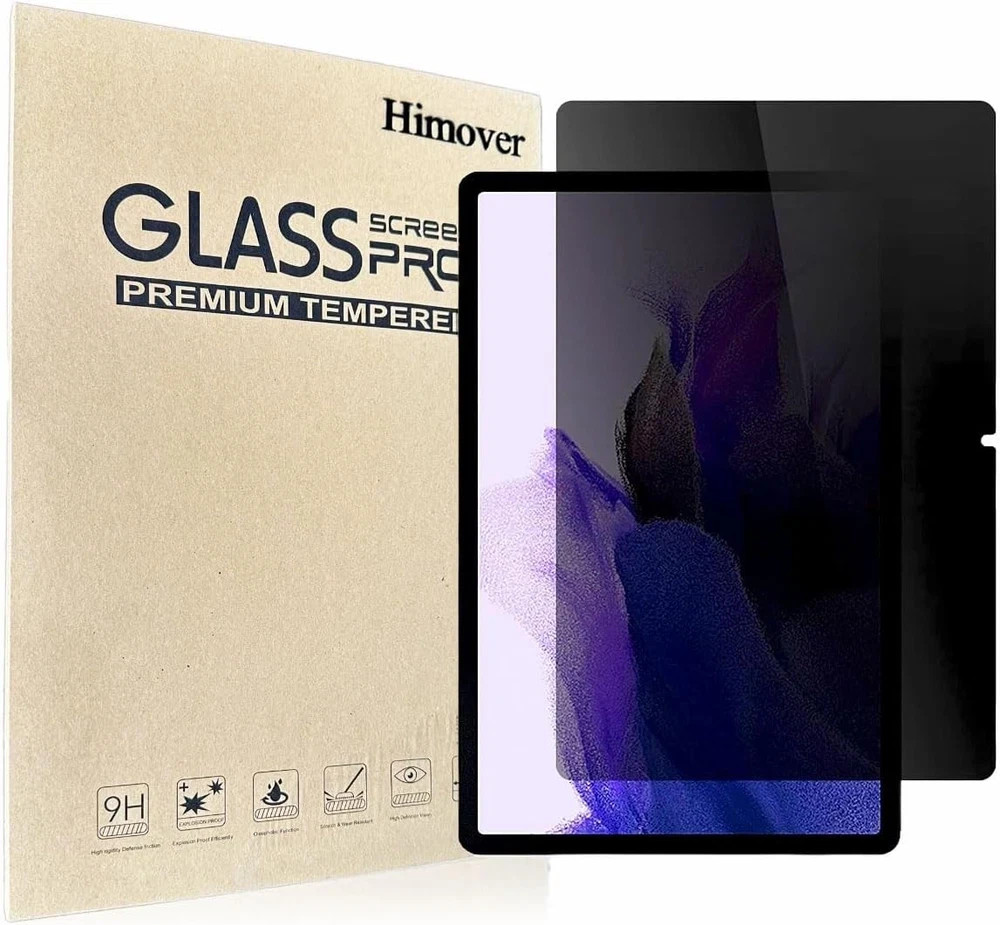 Privacy Screen Protector for Samsung Galaxy Tab S10 FE/S9 FE 5G, Anti-Scratch, B