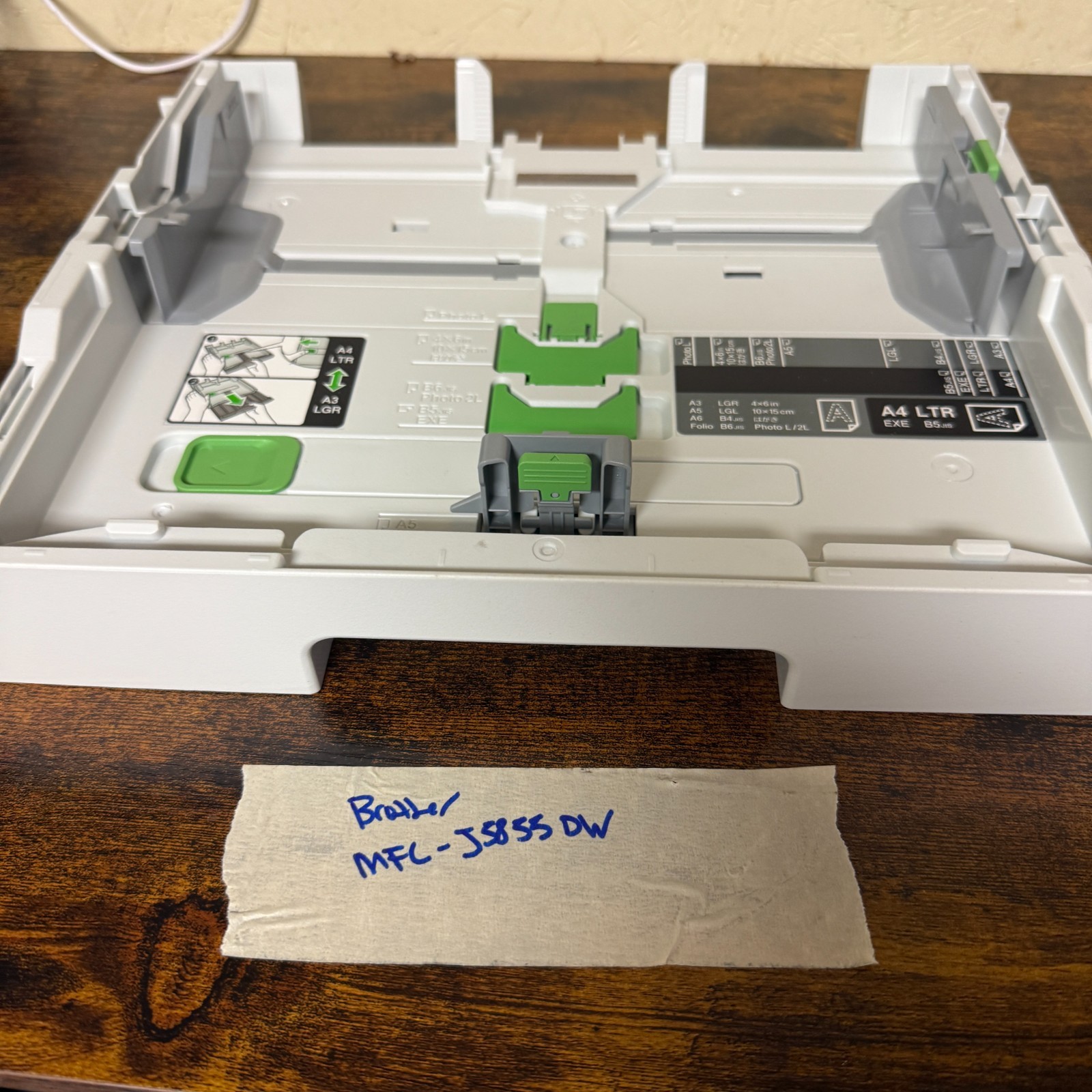 Brother Printer Paper Tray #2 for MFC-J5855DW MFC-J5955DW