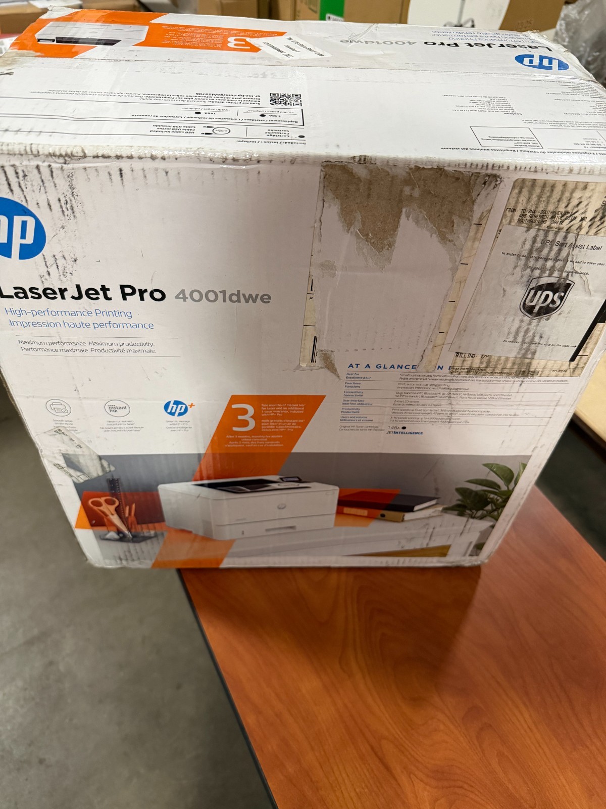 HP LaserJet Pro 4001dwe