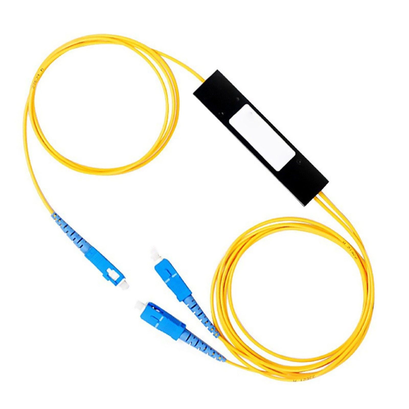 Ftth SC UPC 1X2 Fiber Optical Splitter Coupler Cable FBT Signalmode Module