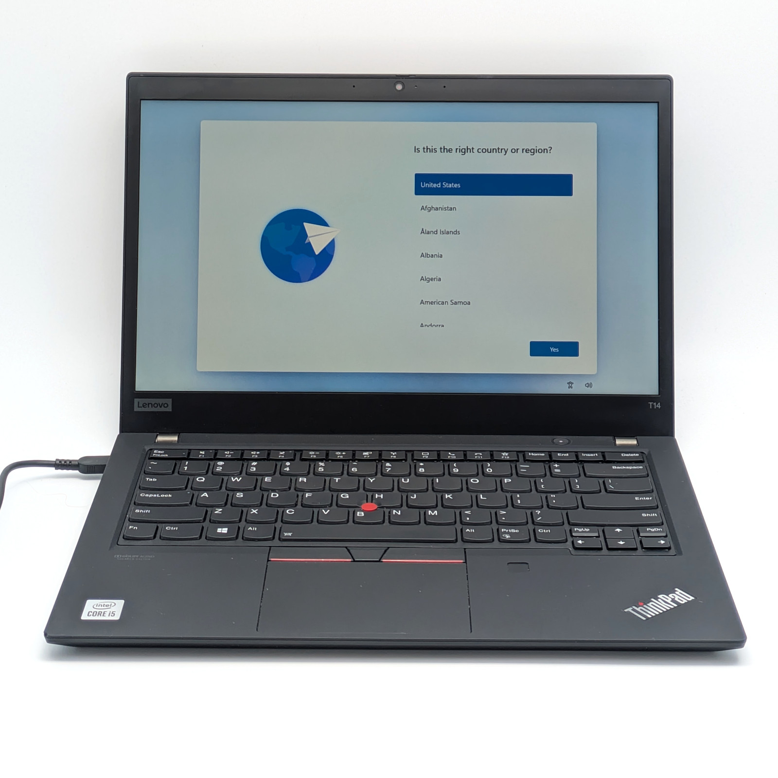 Lenovo ThinkPad T14 G1 14″ i5-10210U 16GB DDR4 256GB SSD Windows 11 Home