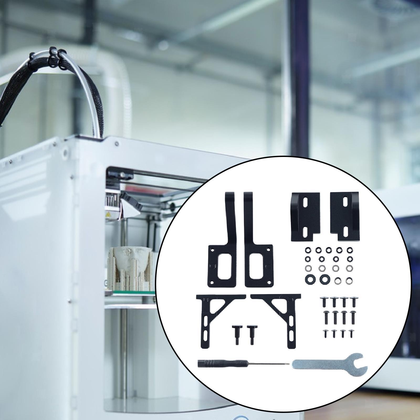 Door Hinge Kit Easy Installation Sturdy 3D Printer Parts Hardware Heavy Duty