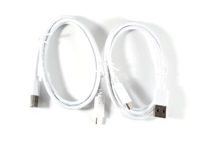 USB C to USB A White Premium Charging Data Cable 2 PACK 3Ft 1M USA SELLER 56k
