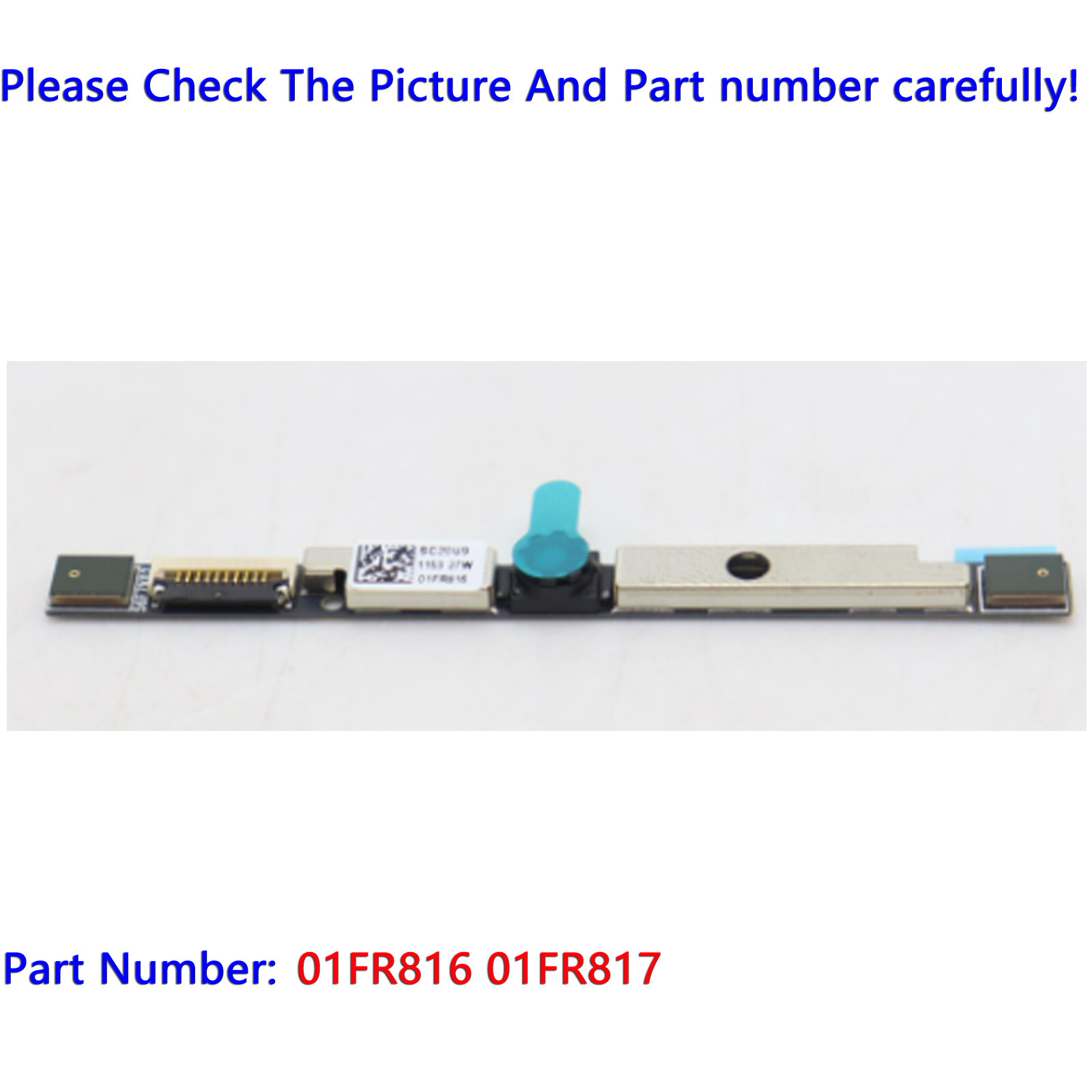 01FR817 New For Lenovo Yoga C640-13IML Built In Front Internal Camera Webcam