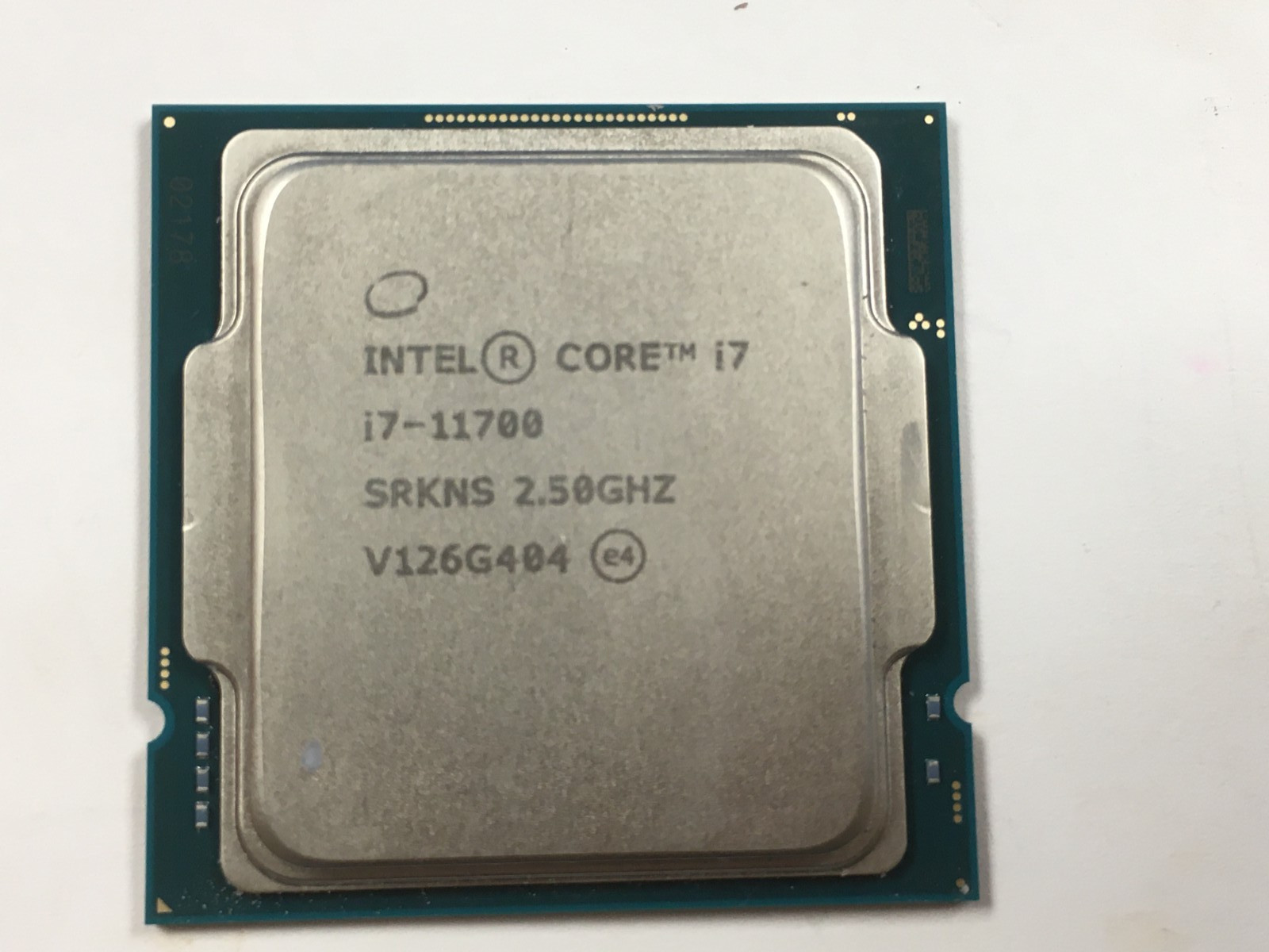 Intel Core i7 – 11700 / SRKNS 2.50GHz 16-MB 8-Core CPU LGA 1200