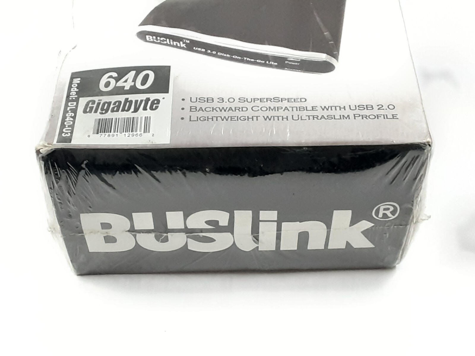 BUSlink Disk-On-The-Go Slim Drive USB 3.0 Superspeed 640GB DL-640-U3