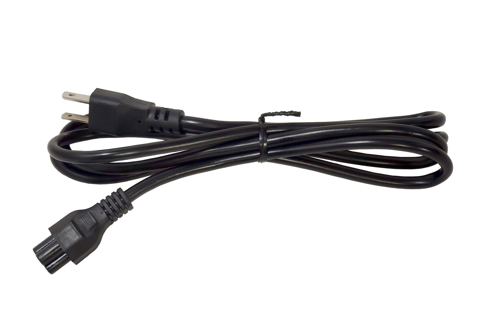 NEW 2-PACK 3 Prong 6-foot AC Mickey Power Cord NEMA 5-15P to C5 Cable 2.5A 250V