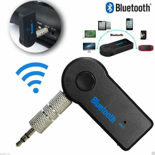 Wireless Bluetooth Receiver 3.5mm AUX Audio Stereo Music Home Car Adapter Kit