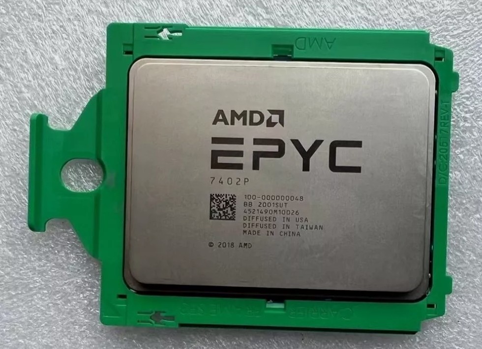 AMD EPYC 7402P SP3 CPU Processor Server 2.8GHz up to 3.35GHz 24 core 128MB 180W
