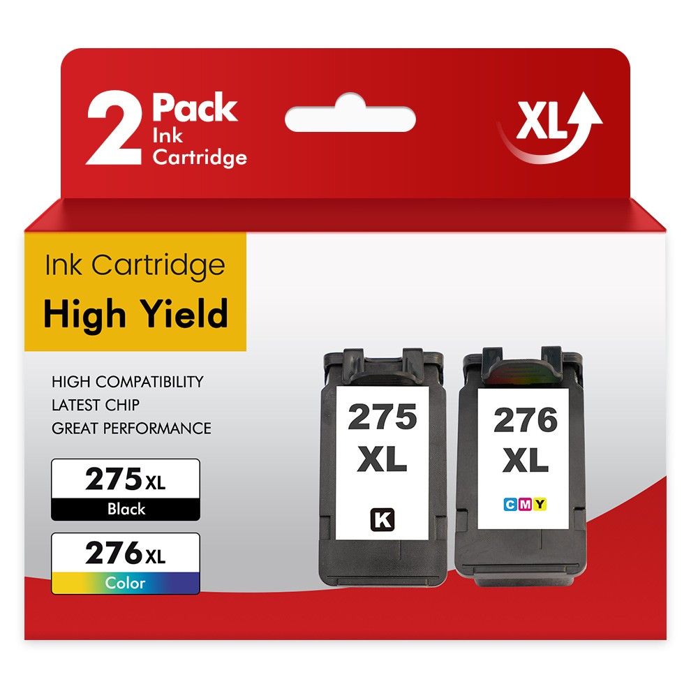 PG-275 XL CL-276 XL Black Color Ink for Canon 275 276 Pixma TS3522 TR4700 TR4722