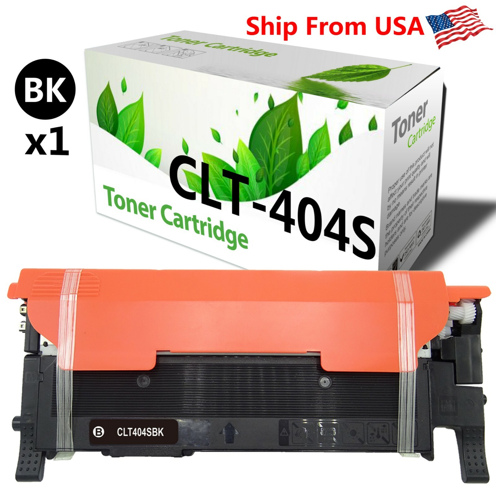 1PK Black CLT-404S CLT404S Toner Cartridge for Xpress C430 SL-C430W C480FN