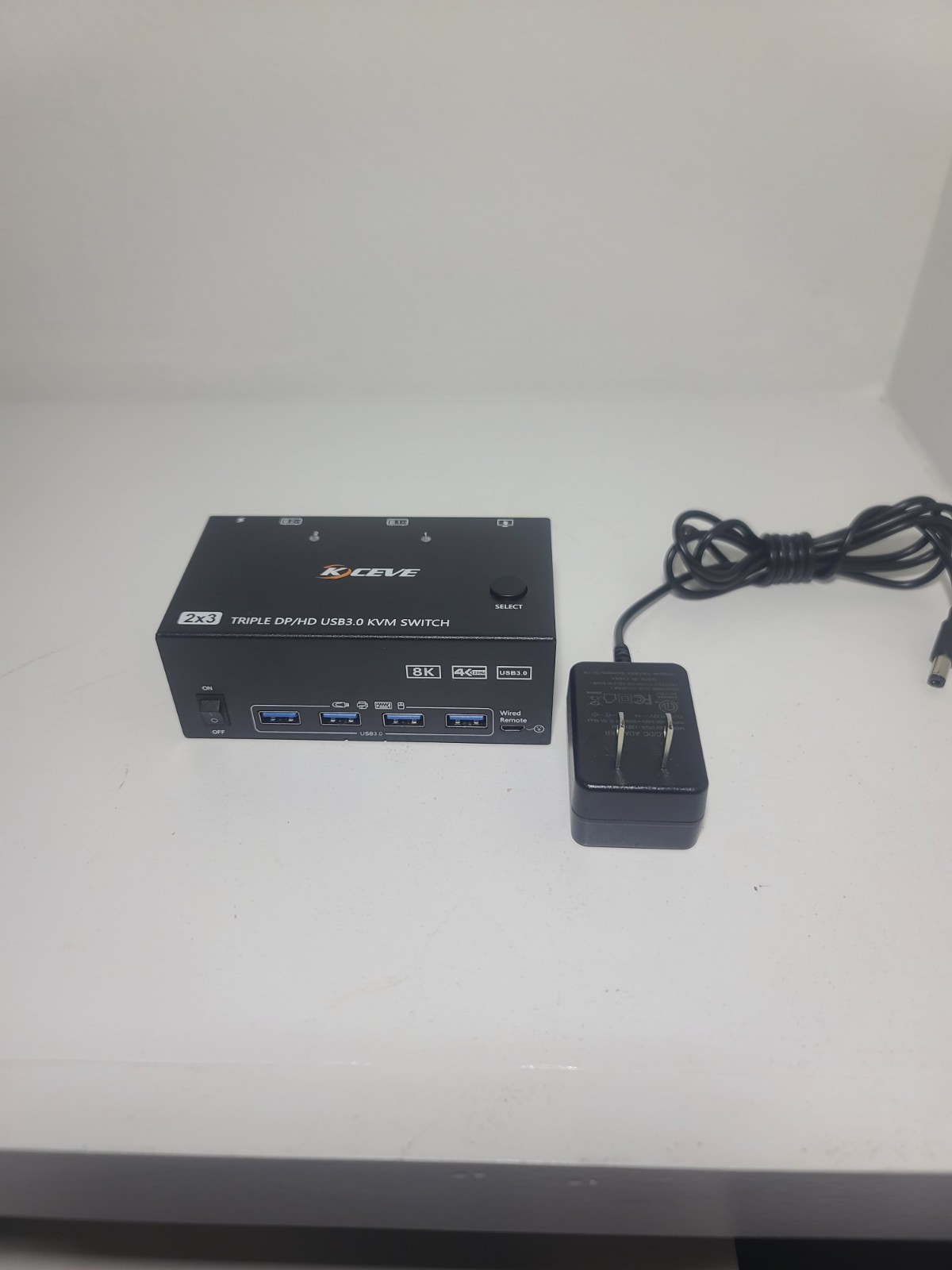 KVM Switch Displayport – 8K@60Hz 4K@144Hz DP1.4 2 Port KVM Switch