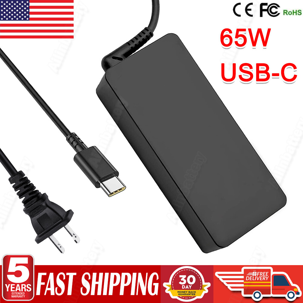 AC Adapter Charger For Lenovo ThinkPad T14 Gen 1 20UD Gen 2 20W0 20XK Power Cord