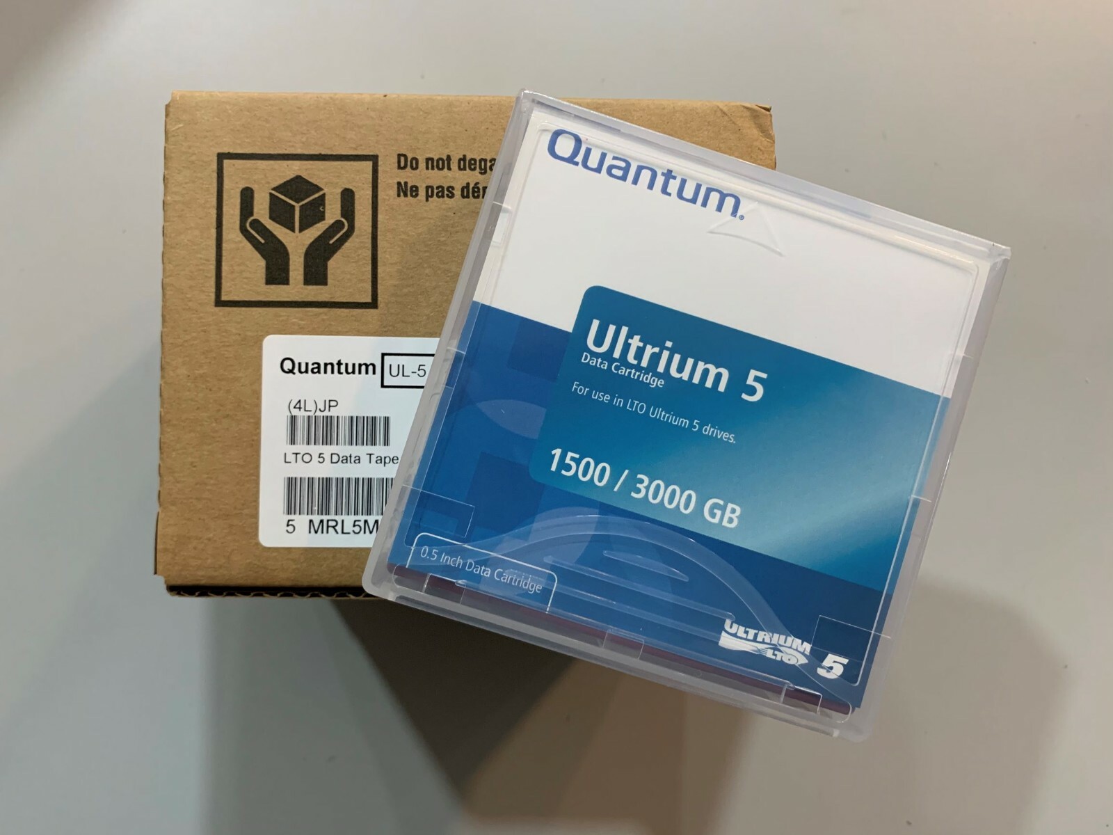 Quantum LTO5 Tape Cartridge MR-L5MQN-01(5 PACK) Ultrium Data Storage – NEW