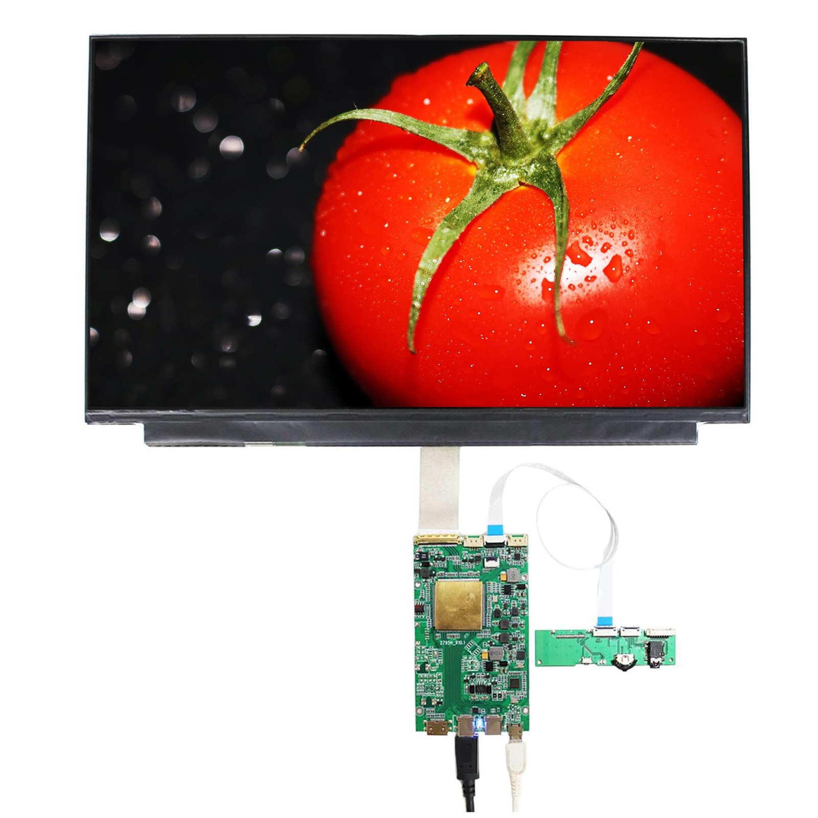 HD Type C LCD Controller Board 15.6″ 4K NV156QUM N32 3840X2160 IPS LCD Screen