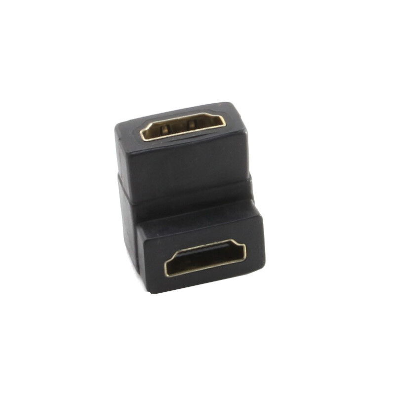 US HDMI Female to Female F F Coupler Extender Adapter Connector HDTV 90