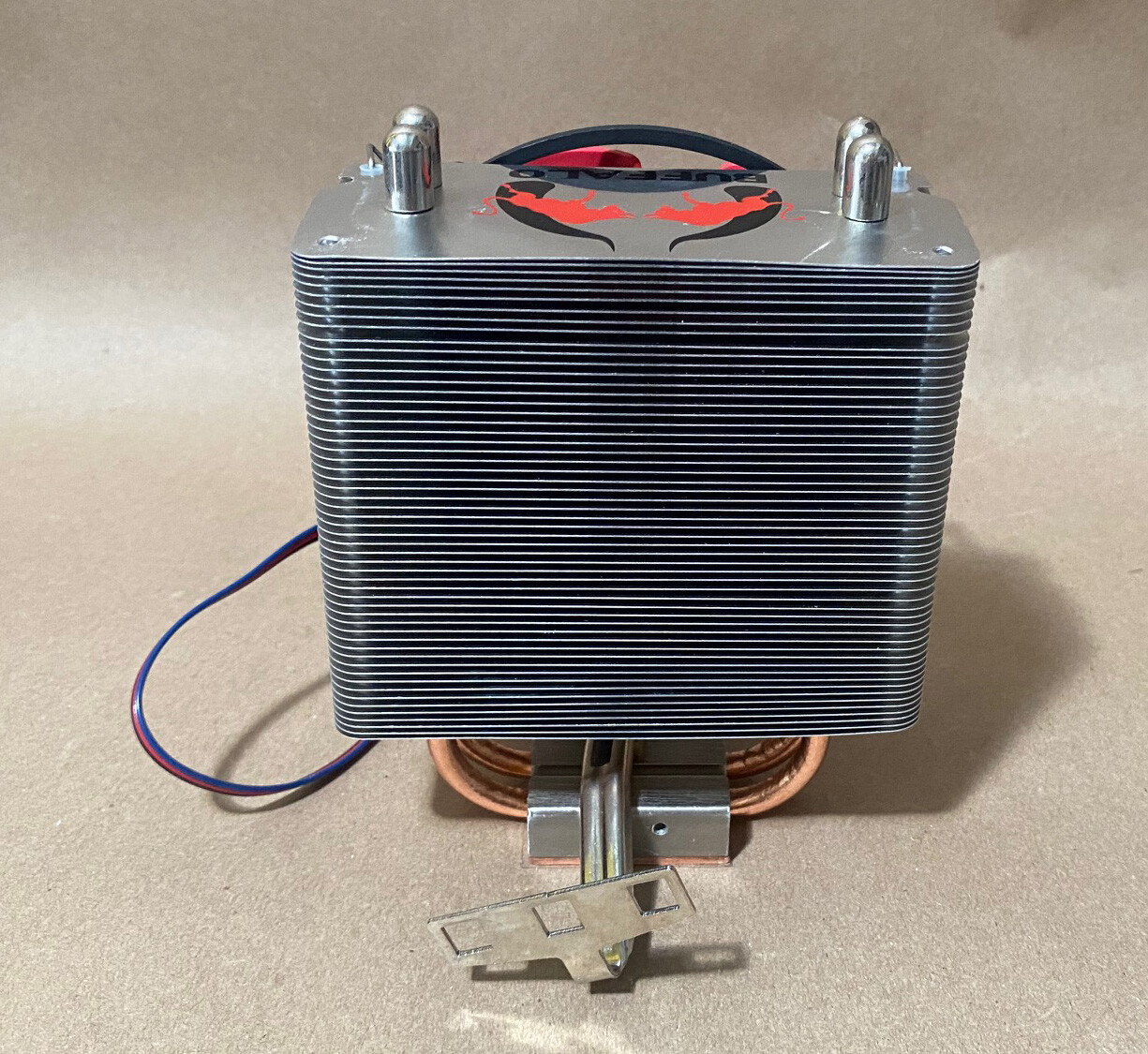 Evercool Buffalo Copper Base Dual HeatPipe AMD 754/939/940 AM2 AM3 CPU Cooler