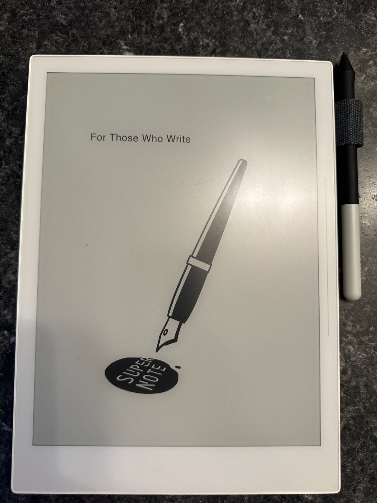 Supernote A5X with folio and Wacom One EMR Pen (Used, great condition)