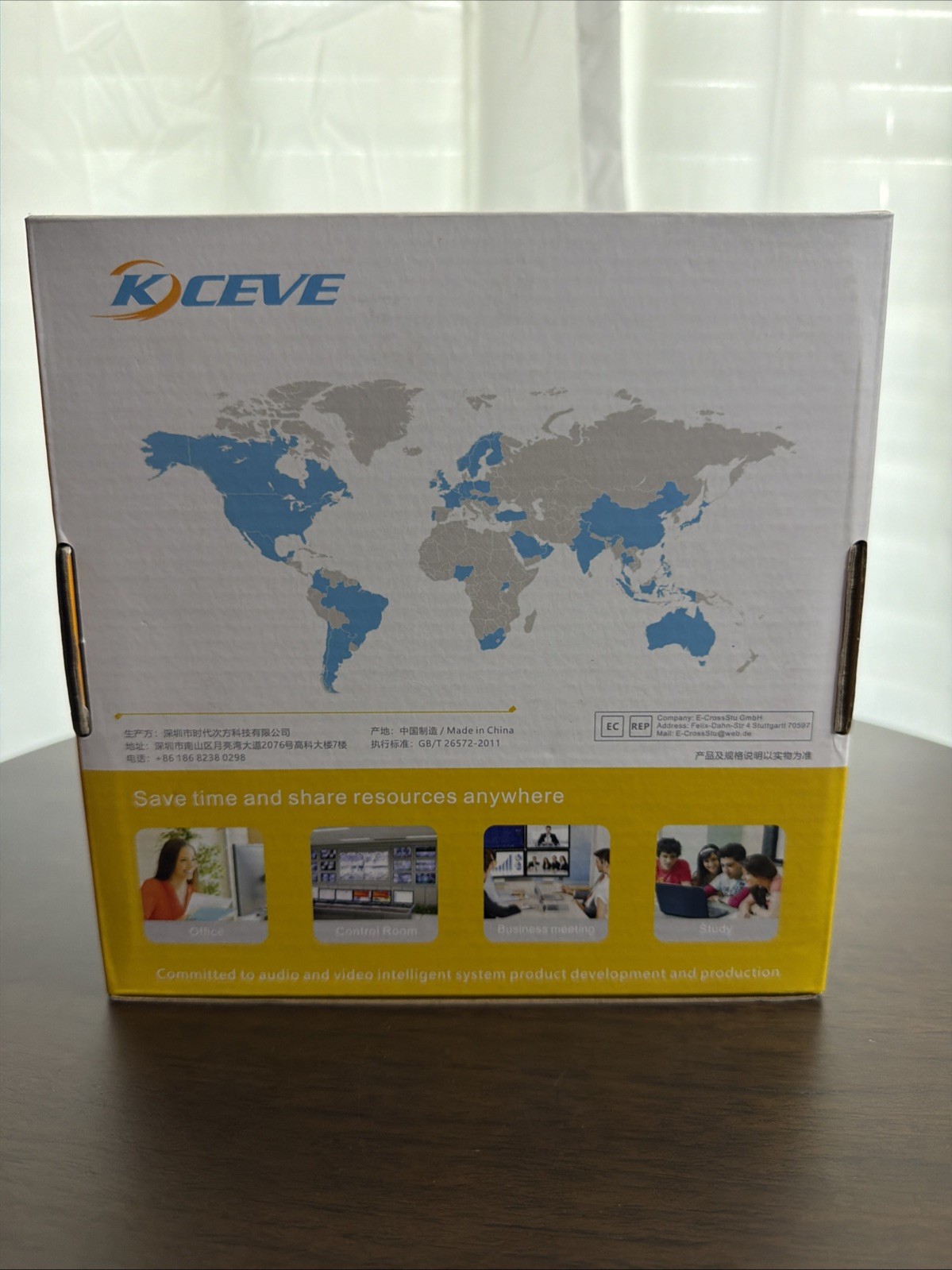 KCEVE Low Power 4×1 8K HD/USB3.0 KVM Switch Model KVM8401A – Black